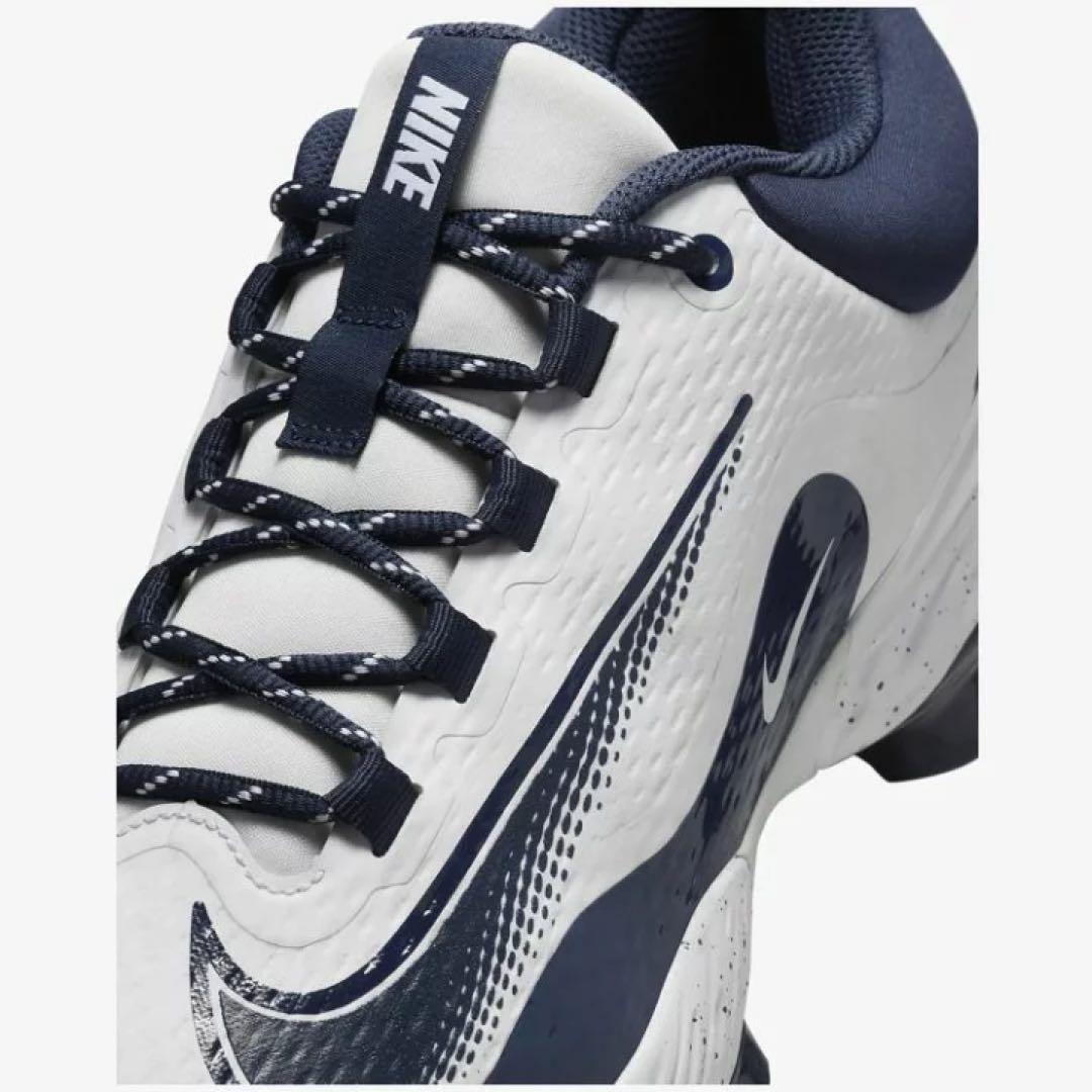 ナイキ アルファ ハラチ エリート 28.5 野球 スパイク 靴 シューズ 白