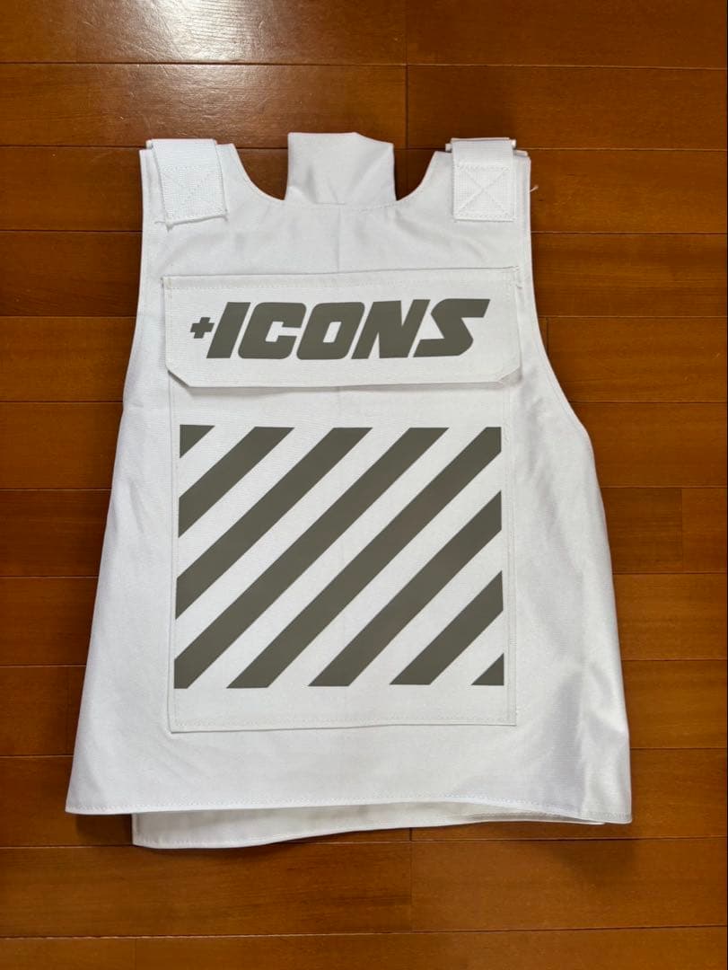 +ICONS ホワイトボディアーマー