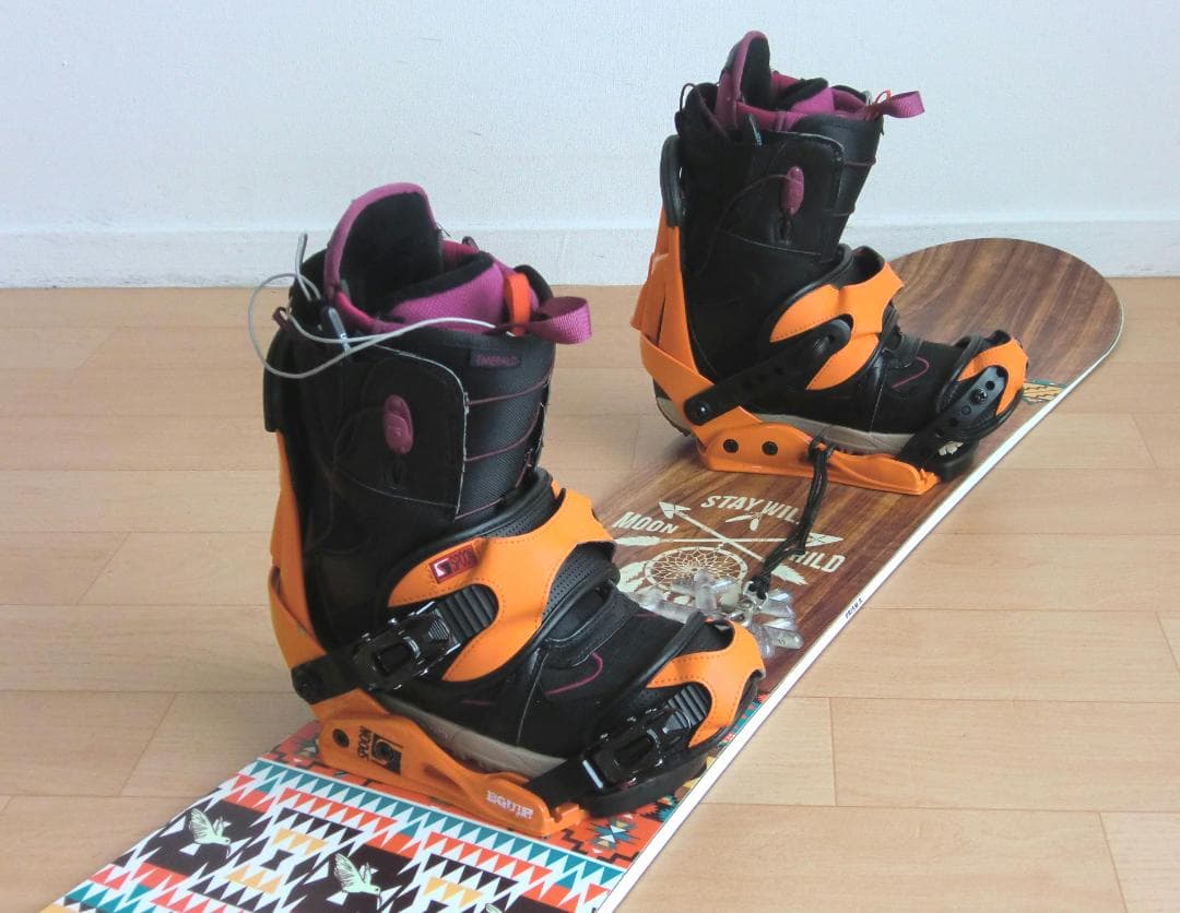 ■■12月・1月限定■送料無料■ELAN■女性用スノボフルセット■140■