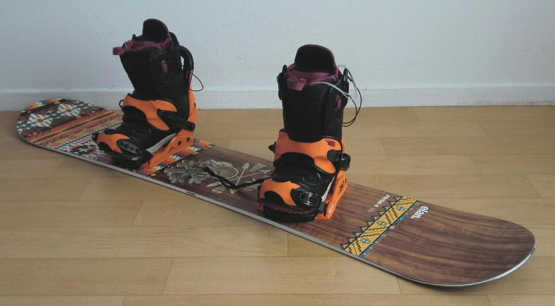 ■■12月・1月限定■送料無料■ELAN■女性用スノボフルセット■140■