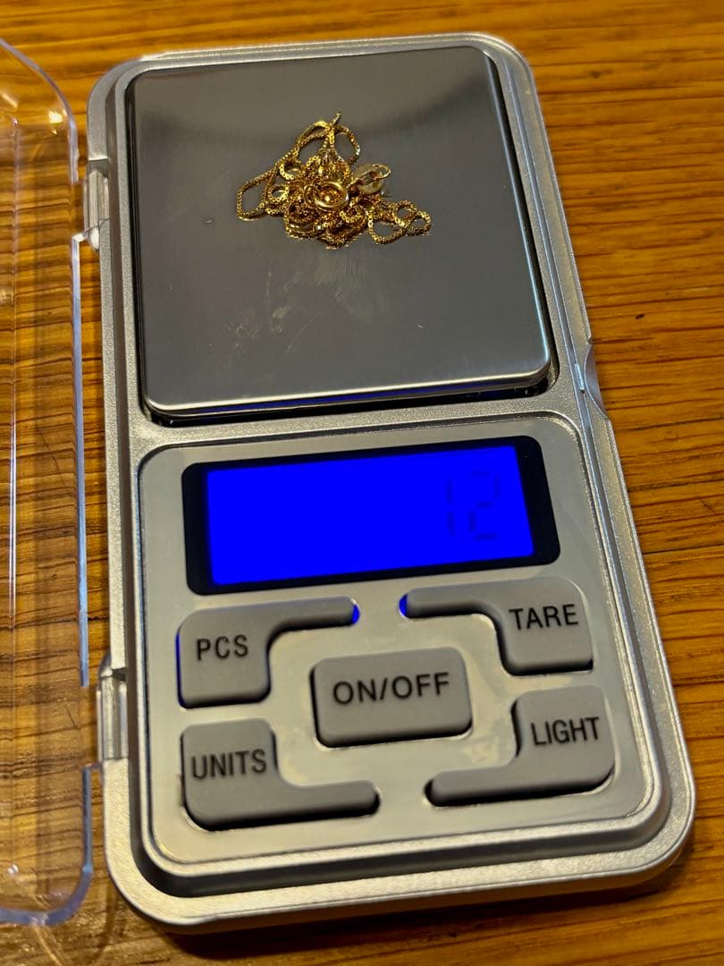 18金 ネックレス 約1.2g