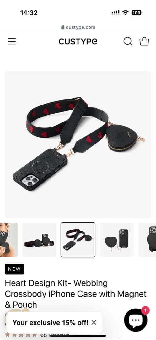 【新品未使用】CUSTYPE iPhone16Proカバー