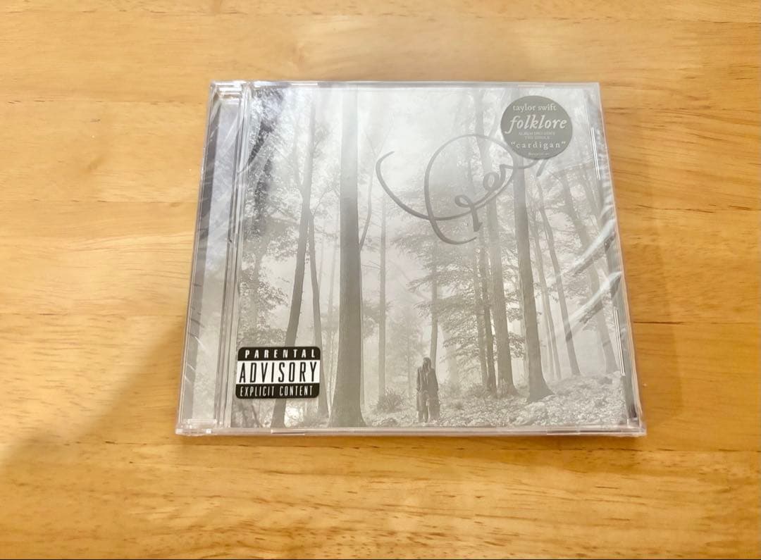 Taylor Swift「folklore」　サイン入りアルバム
