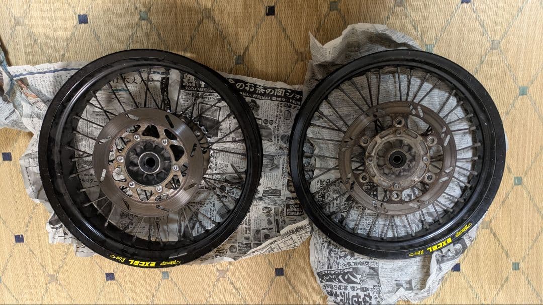 Dトラッカー250 ホイールセット