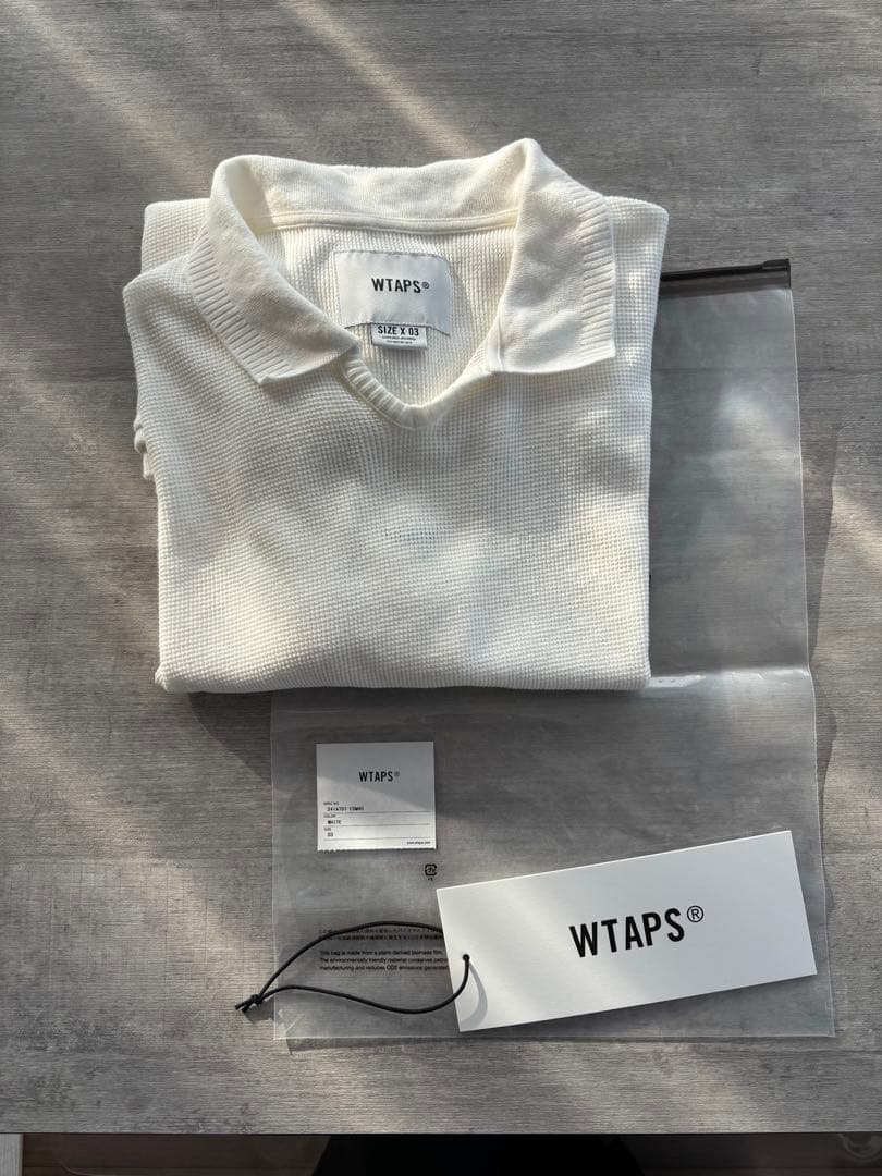 WTAPS 24SS DUP 02 / COTTON. SIGN サイズL