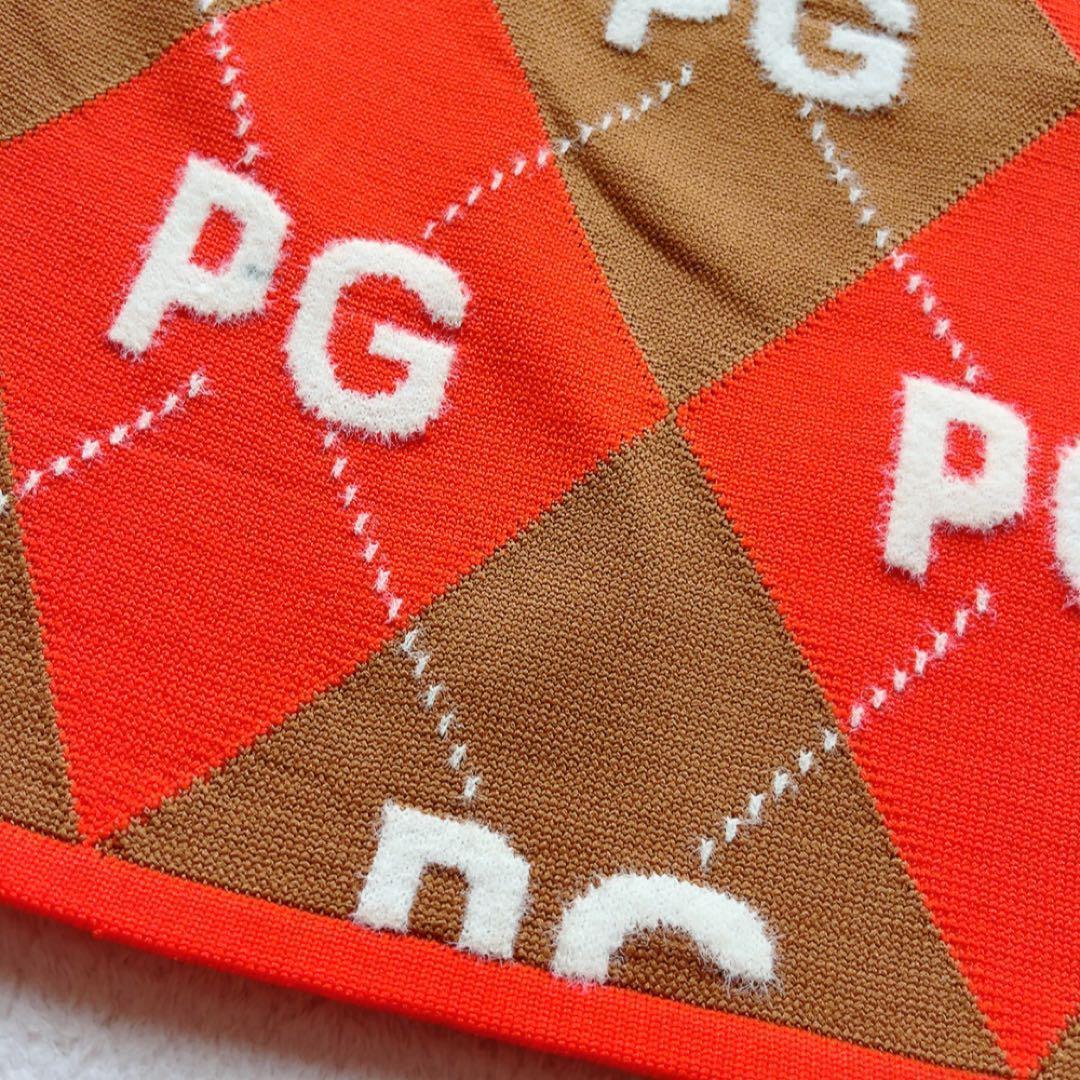 極美品　近年　パーリーゲイツ　セットアップ　アーガイル　PG柄　ニット　スカート