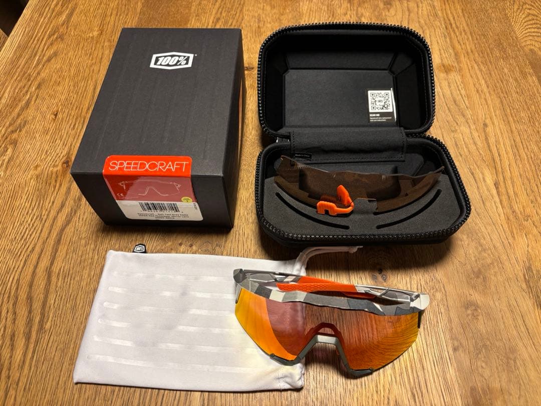 アクセサリー 100% SPEEDCRAFT Soft Tact Grey Camo