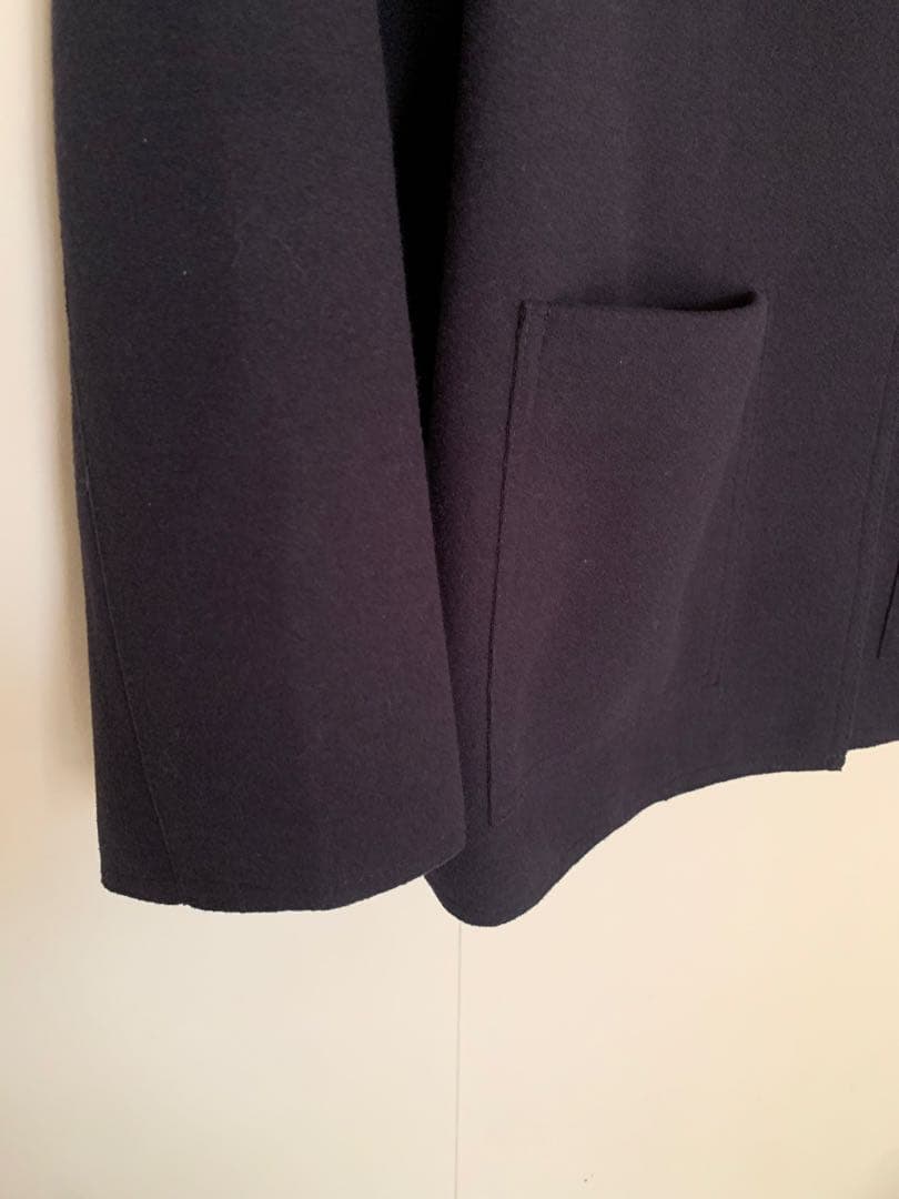 Ballseyニードルジャージー ノーカラージャケット