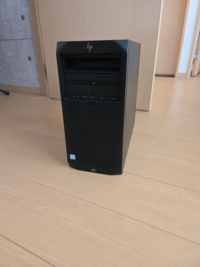 年末セール　HP タワー型デスクトップPC ブラック