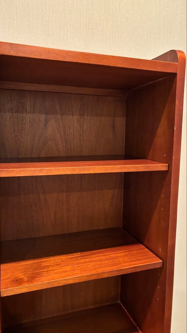 【送料込み】北欧 ヴィンテージ ブックシェルフ 本棚 チーク 160cm