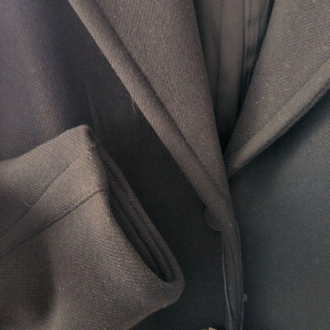 ZARA　ロングコート Ｌ（ＸＬ）STUDIO NICHOLSON ブラック