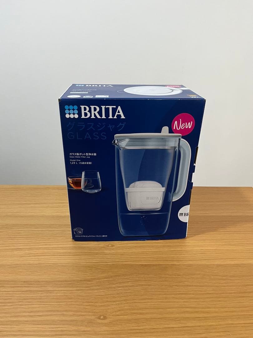 し*め様 【新品・未開封】ブリタ　グラスジャグ　ポット型浄水器　カートリッジ 1
