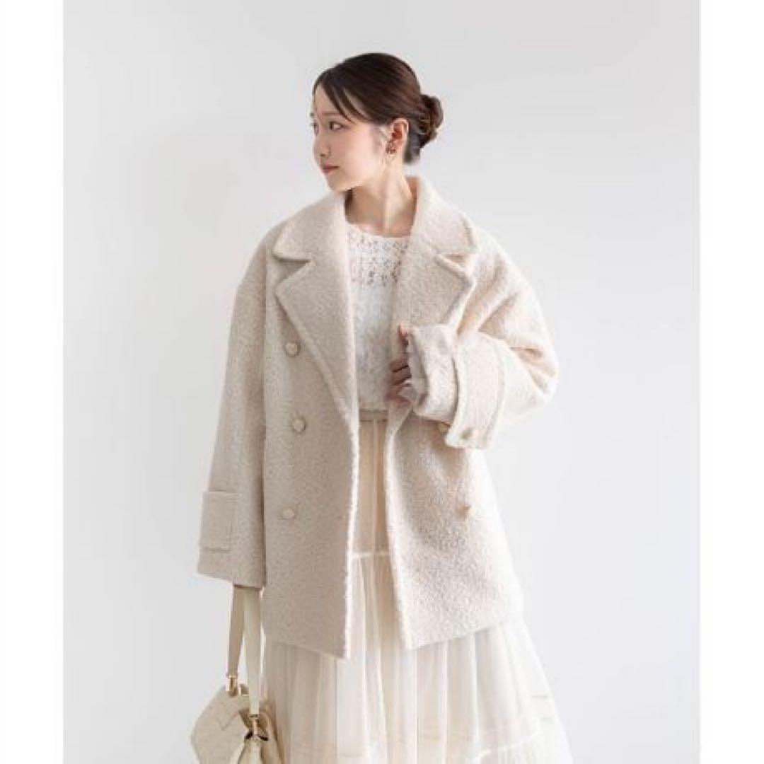 【ねこ】RANDA ループボアピーコート