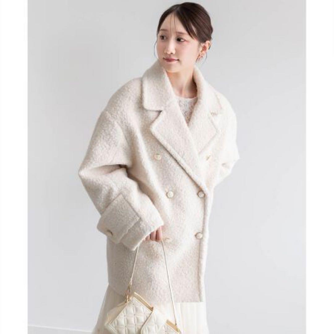 【ねこ】RANDA ループボアピーコート