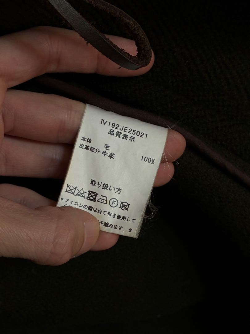 INVERTERE Joshua Ellis ダッフルコート オリーブ