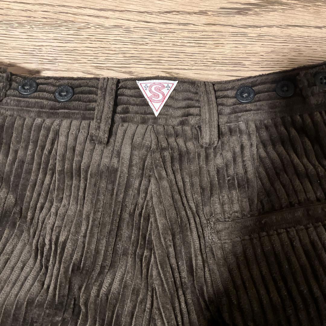 SHISHIKUI CORDUROY S /D.BROWN サイズＭ