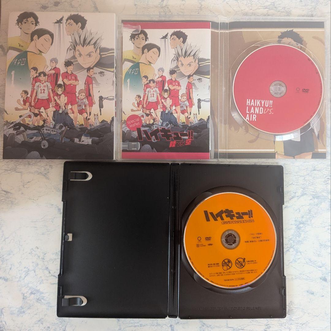 DVD　ハイキュー‼︎ 1期、2期、3期、4期　劇場版　全36巻　新品ケース付