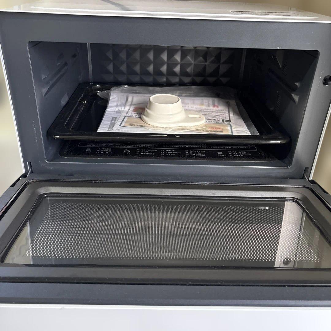 過熱水蒸気オーブンレンジ PLAINLY RE-WF234-W