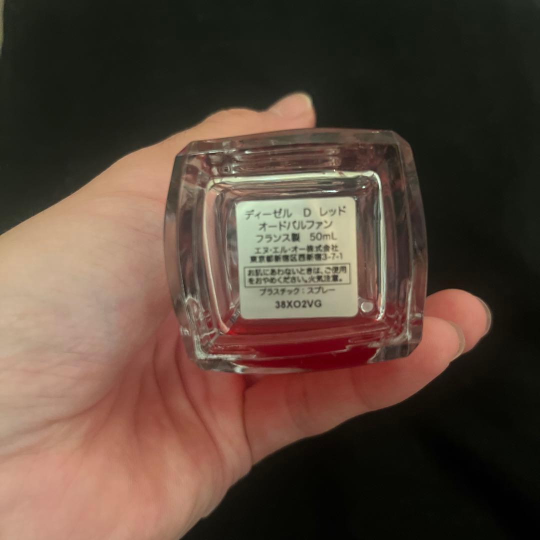 diesel D レッド　オードパルファン DIESELキャップセット