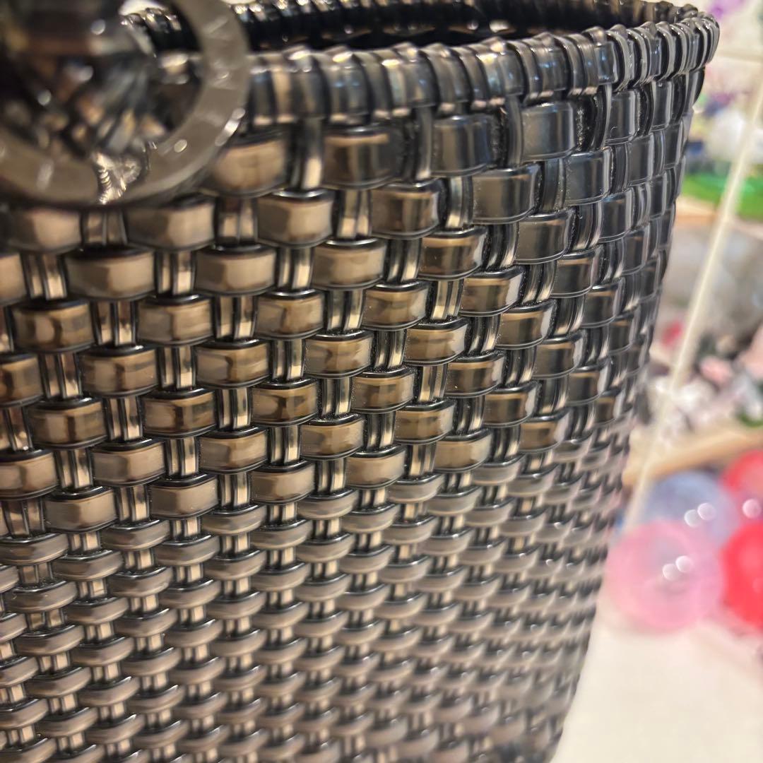 アンテプリマ　ワイヤーバッグ イントレッチオ　ブラック　黒