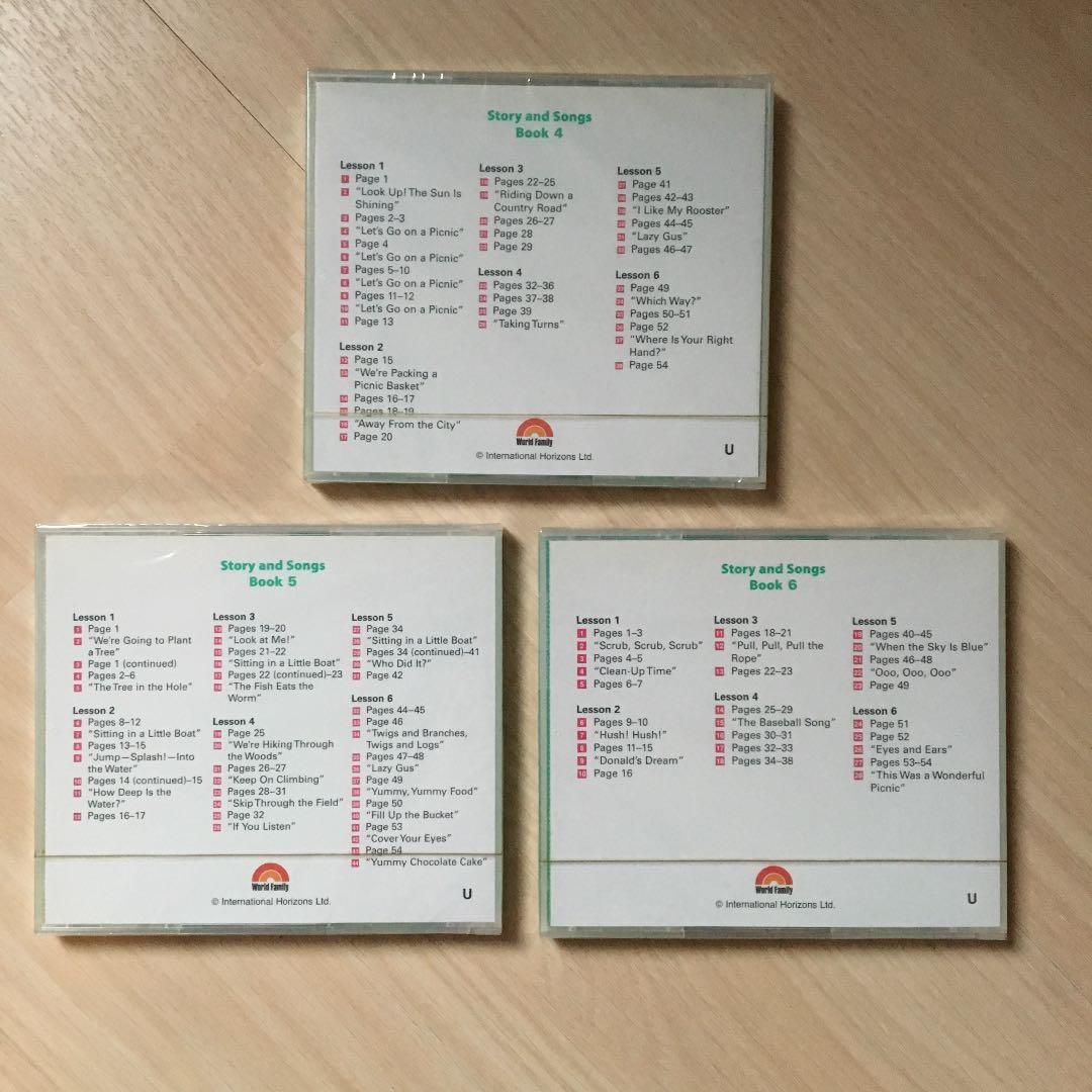 ワールドファミリー  ストーリーアンドソングス  セット
