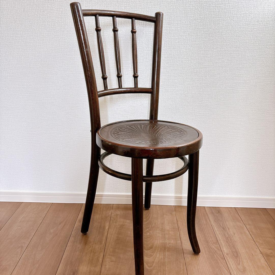 希少100年物♡Mundus ムンドス　ベントウッドチェア　木製　椅子　曲木