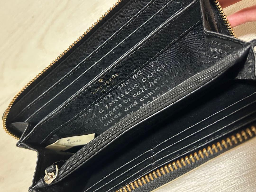 kate spade 長財布 蝶々