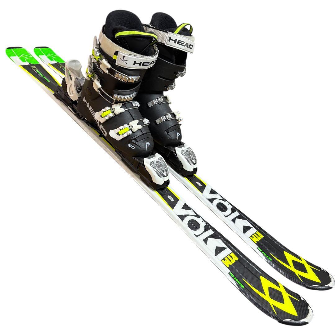 ジュニア　子供　スキーセットVolkl 110cm HEAD 22-22.5cm
