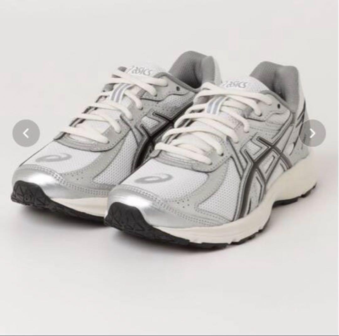 ◼️美品◼️ASICS JOG 100S ホワイト/ブラック 24.0cm