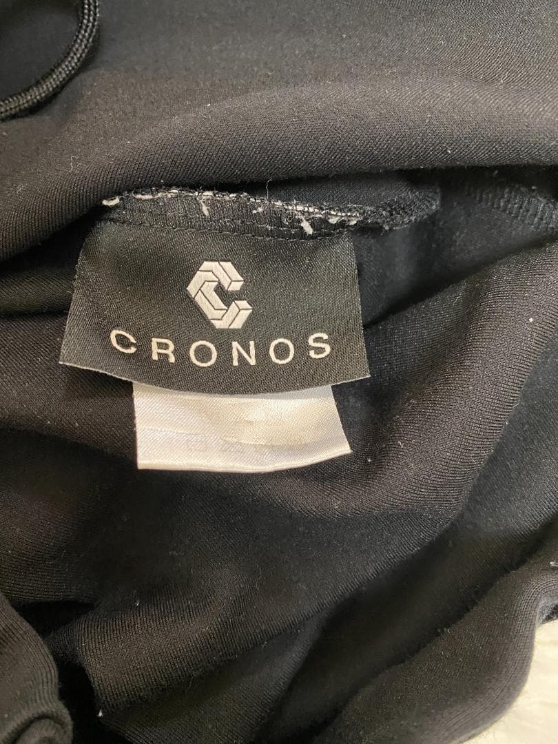 【美品】CRONOS クロノス メンズ スーツ ブラック 黒 Sサイズ