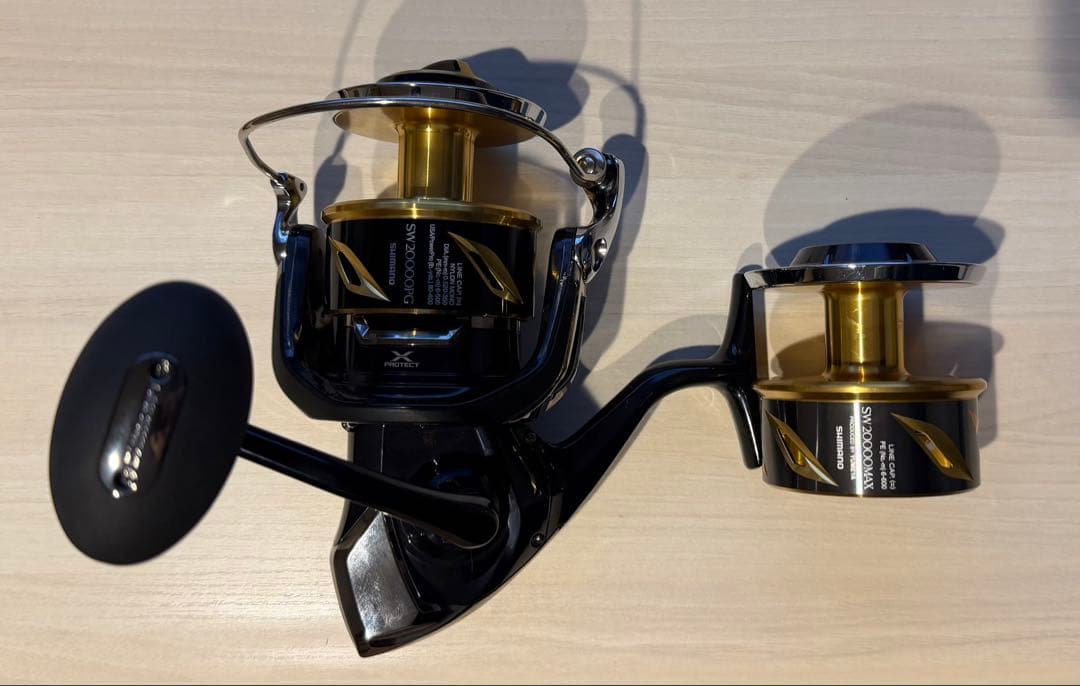 新品未使用 20ステラSW 20000PG +夢屋20000MAXスプール