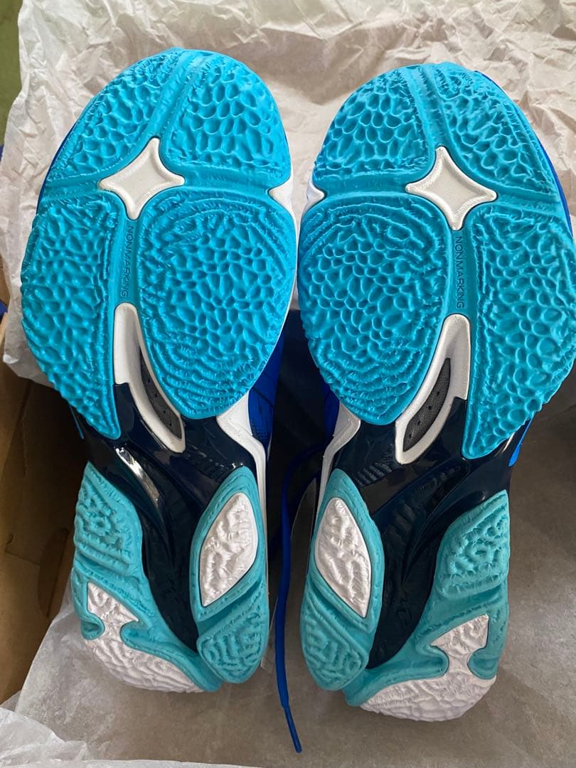 試着のみミズノ　ウェーブライトニングNEO3 24.5cm バレーボールシューズ