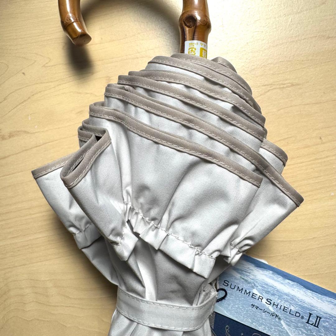 ★新品★Blao　晴雨兼用　フリル　日傘　１級遮光　遮熱　サマーシールド　軽量