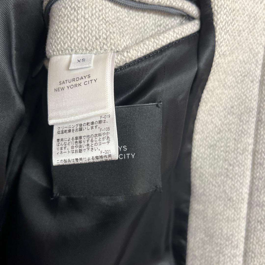 SATURDAYS NEW YORK CITY チェスターコート グレー