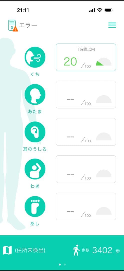 kunkun body 世界初ニオイ見える化チェッカー