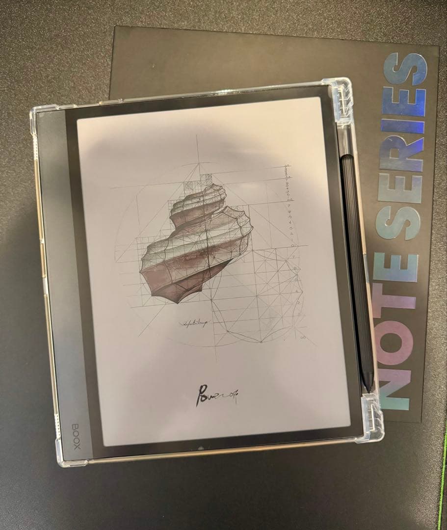 BOOX NoteAir4C 10.3インチ カラー　カバー付き