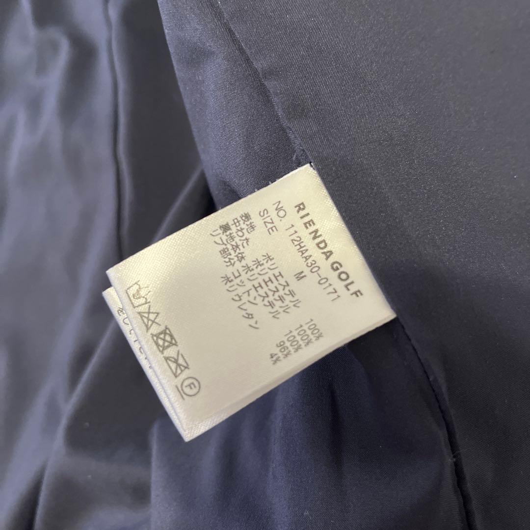 リエンダゴルフ　Ｆファーカラーキルティングジャケット