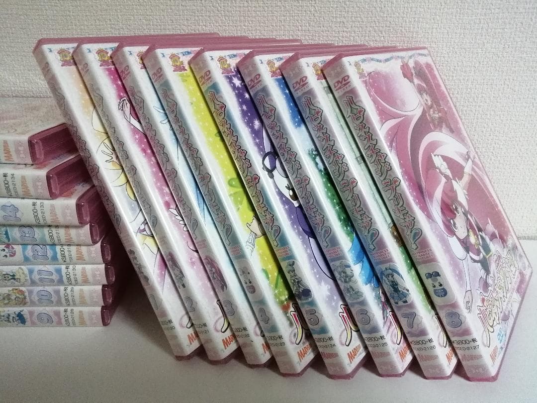 ハピネスチャージプリキュア　初回限定版　DVD　全16巻セット　セル版