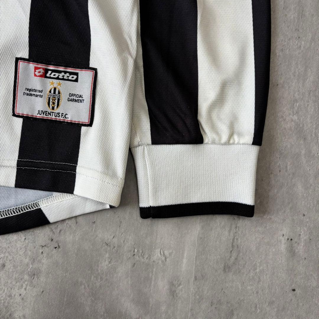 01/02 Lotto ロット　JUVENTUS ユベントス　長袖　ユニフォーム