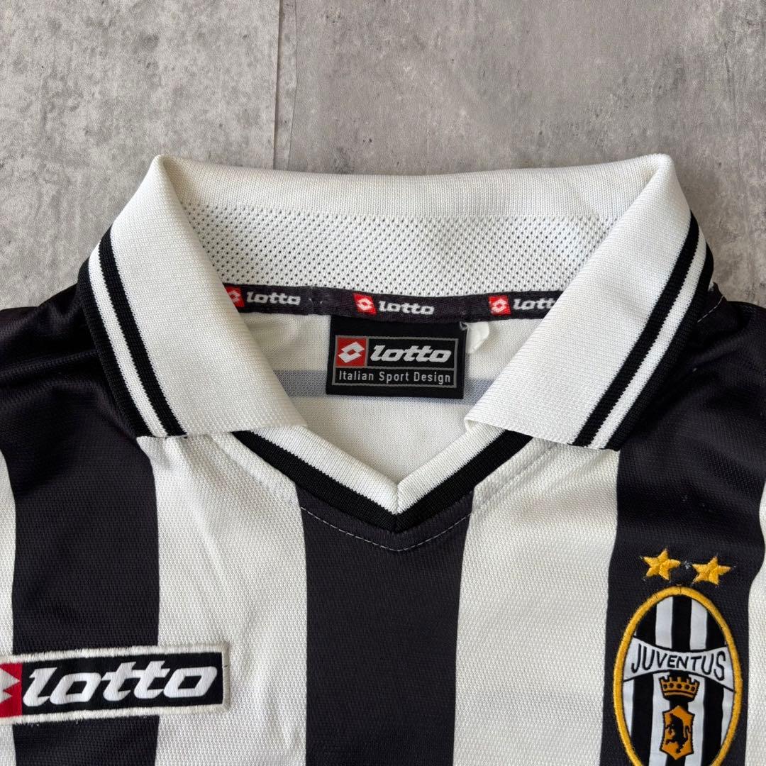 01/02 Lotto ロット　JUVENTUS ユベントス　長袖　ユニフォーム