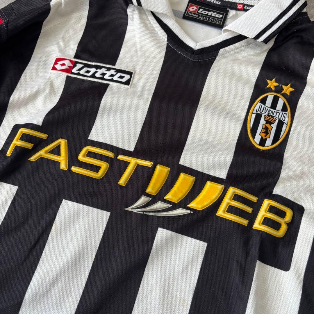 01/02 Lotto ロット　JUVENTUS ユベントス　長袖　ユニフォーム