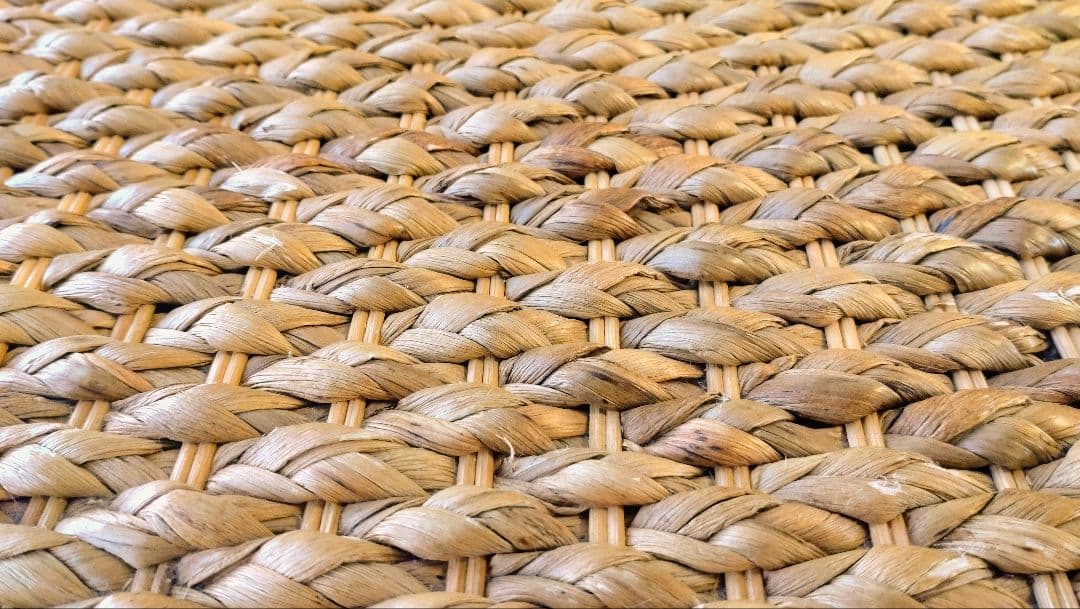 GRACENOTE ウォーターヒヤシンス×マホガニー ガラステーブル