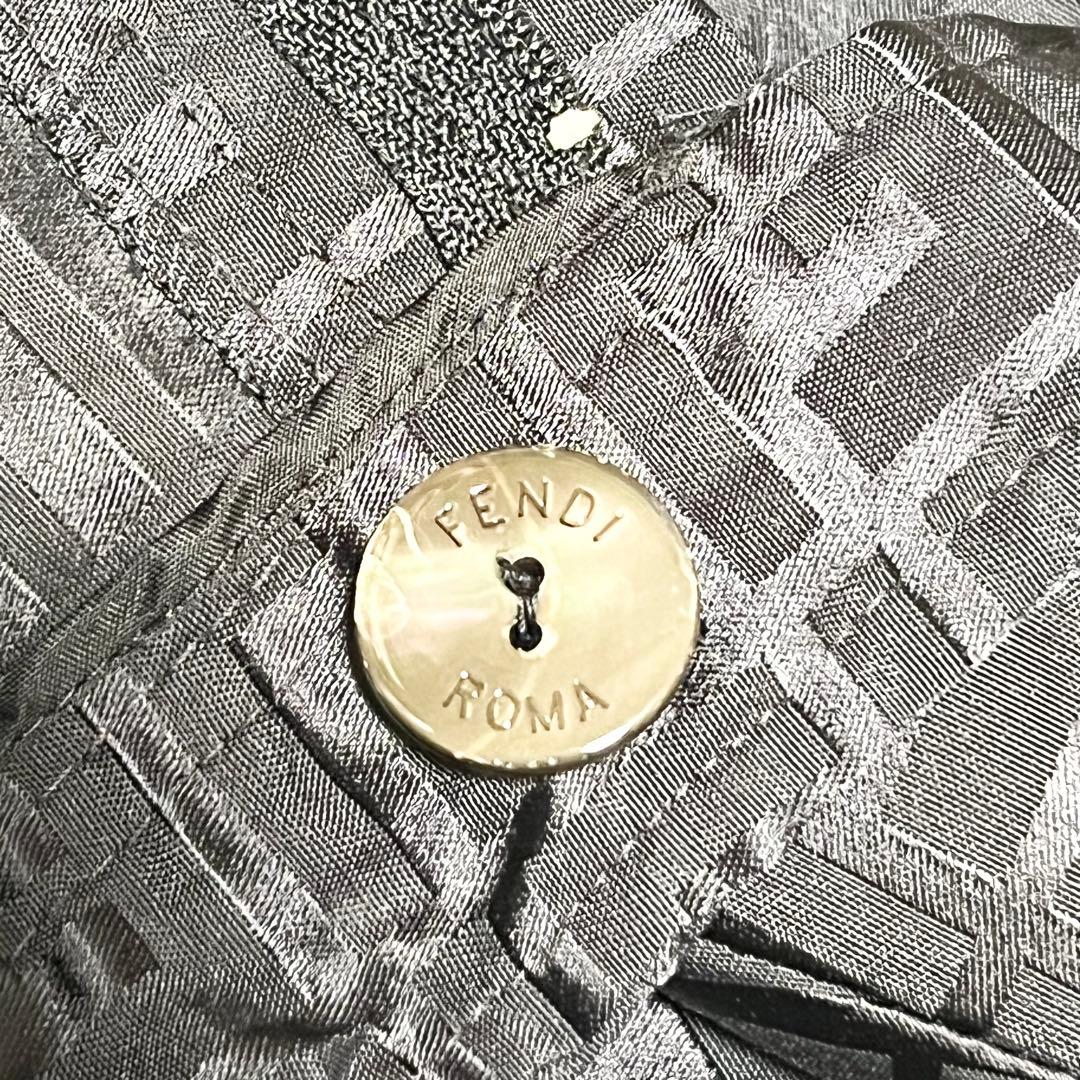 美品✨イタリア製　FENDI ズッカ　パンツ　コットン　ナイロン