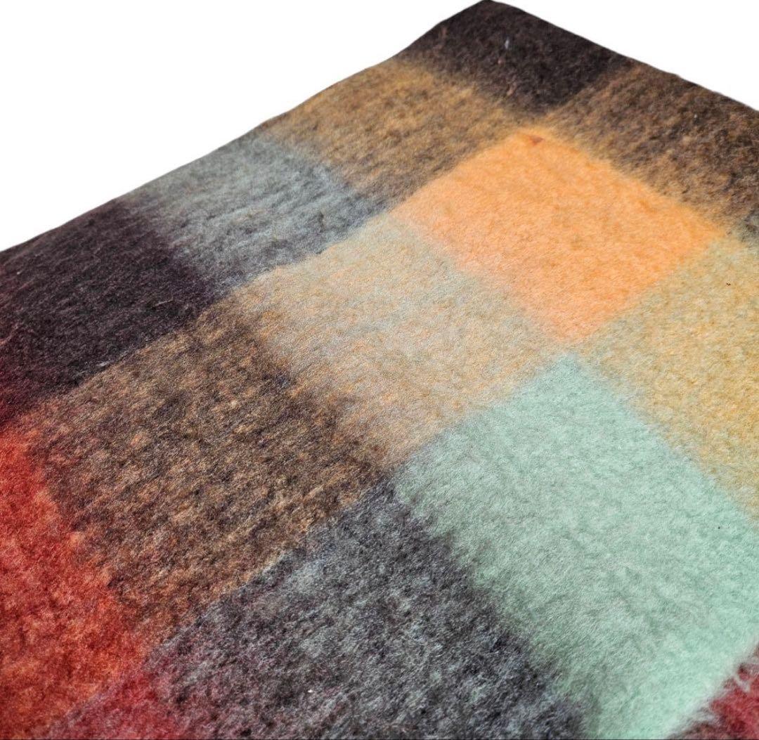 美品　Acne Studiosモヘア　大判マフラー　レインボー　正規品