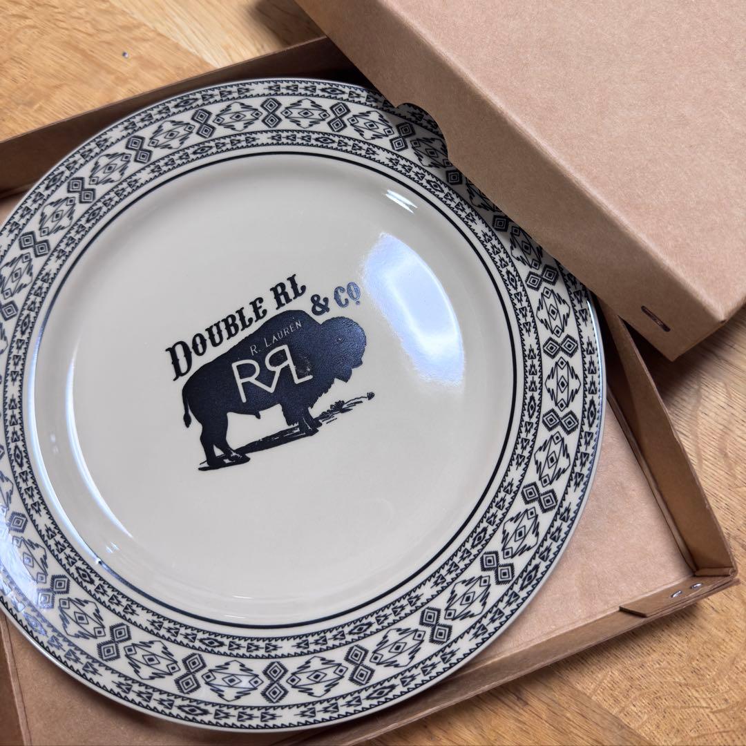 最終価格です！新品 ダブルアールエル RRL バッファロー柄 プレート 皿