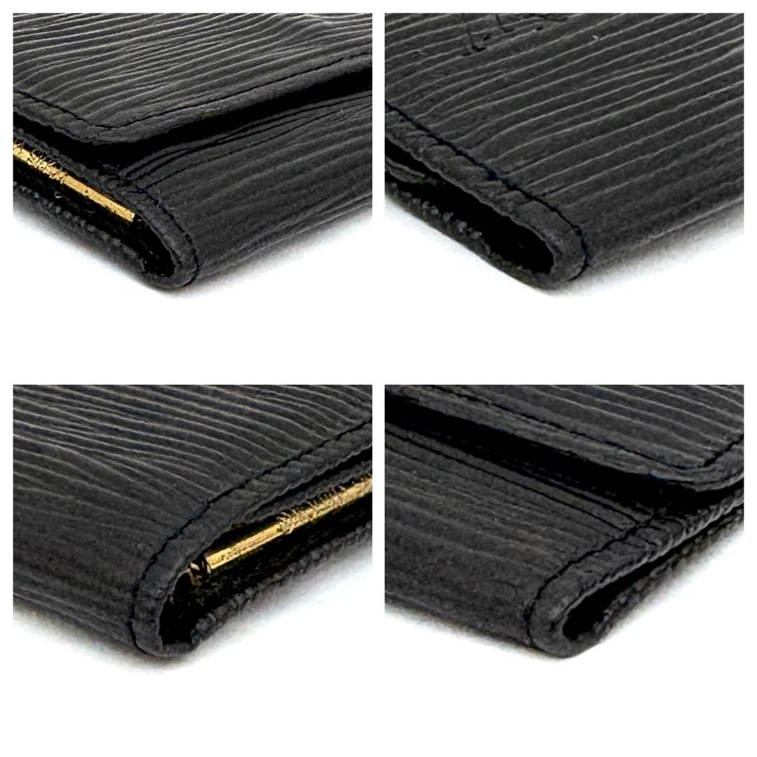 【超美品】ルイヴィトン　ミュルティクレ 6 キーケース　6連　エピ　黒　ブラック