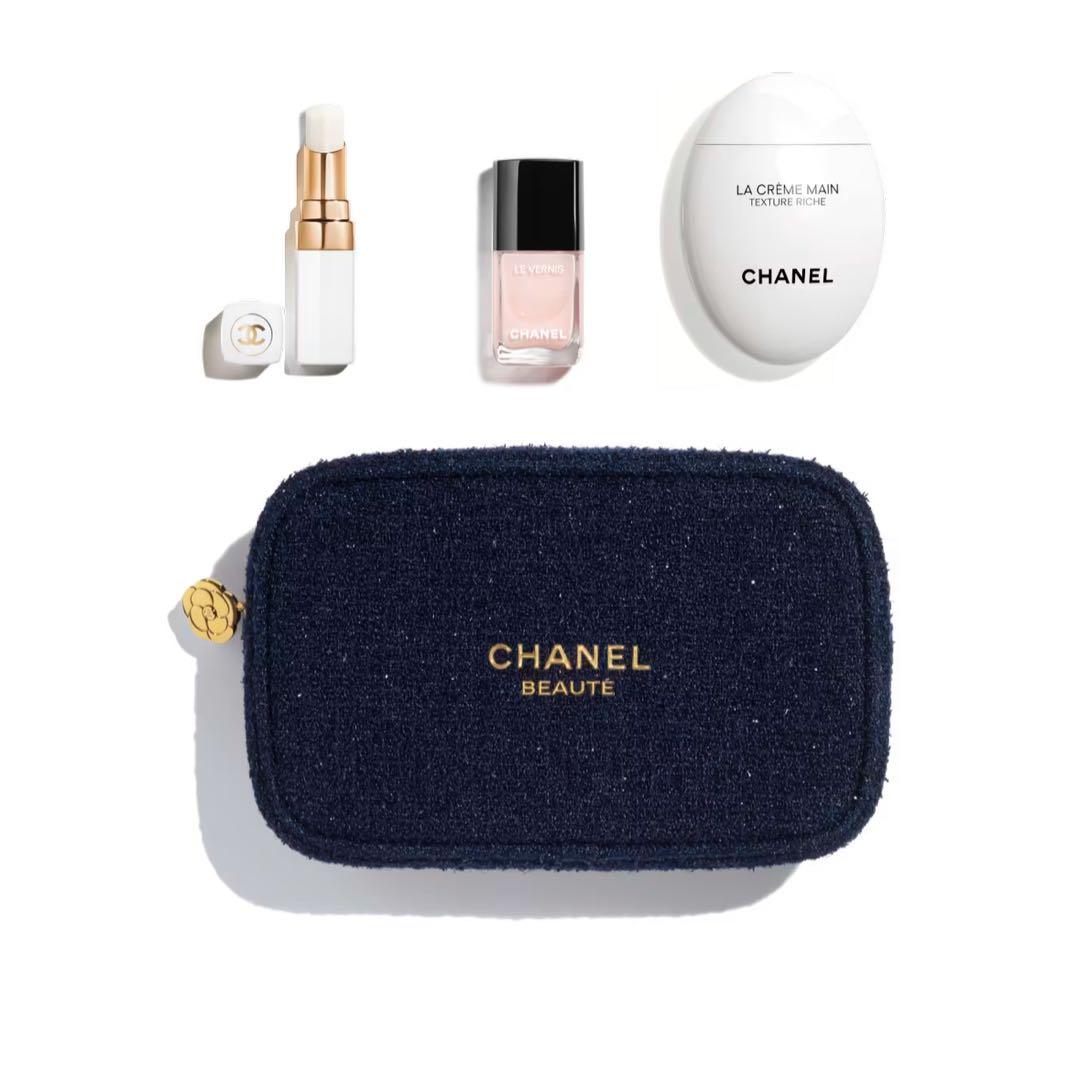 シャネル リップ アンド ネイル ケア セット クリスマスコフレ