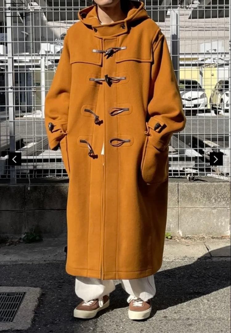 【MONTGOMERY モンゴメリー】Kennington ダッフルコート　黒