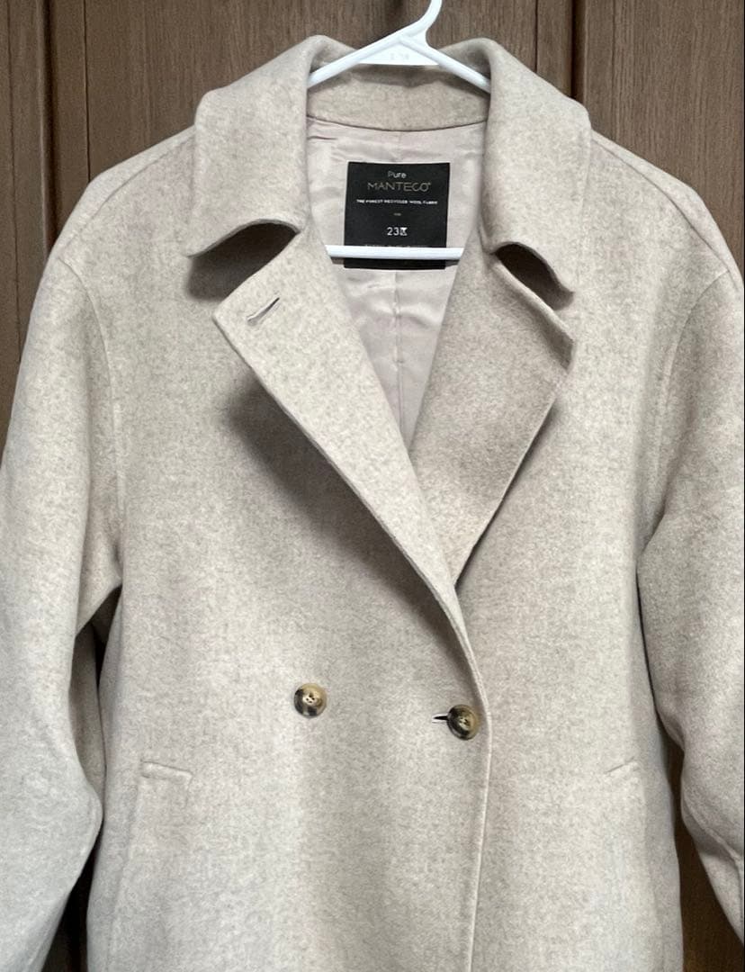 23区【滝沢眞規子さん着用】MANTECOPure リバーコート ¥64,900