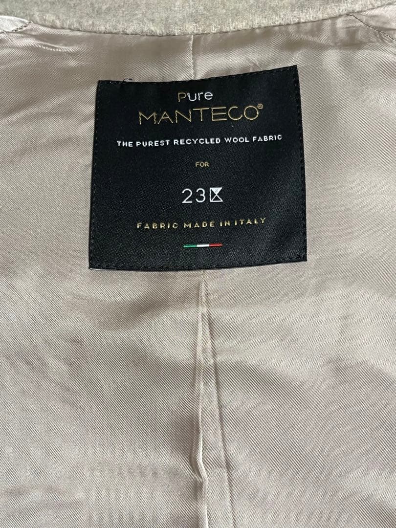 23区【滝沢眞規子さん着用】MANTECOPure リバーコート ¥64,900